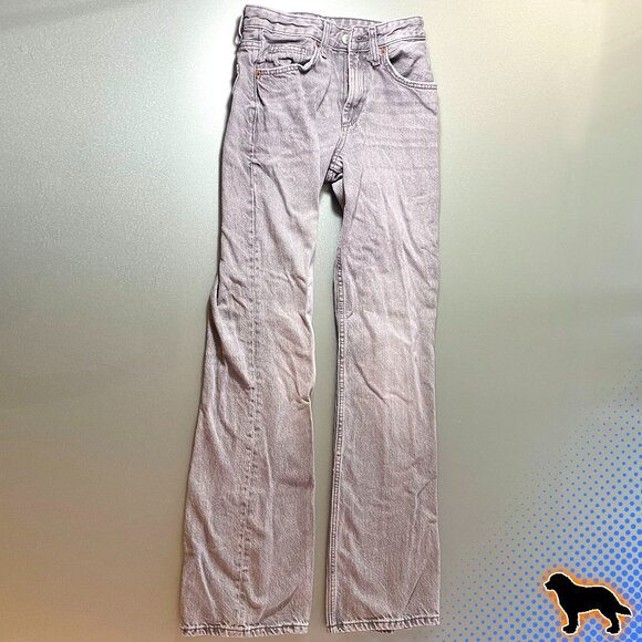 Zara Denim - Zara Light Grey Jeans Denim Size 0 Mid Rise